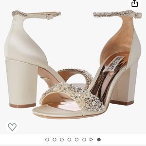 Badgley Mischka Finesse II Jeweled Shoes